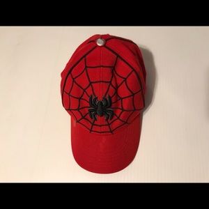 Spider embroidered baseball cap youth kids size
